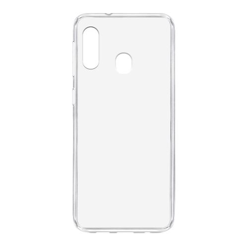 Futrola ultra tanki PROTECT silikon za Samsung A405F Galaxy A40 providna (bela) (MS).