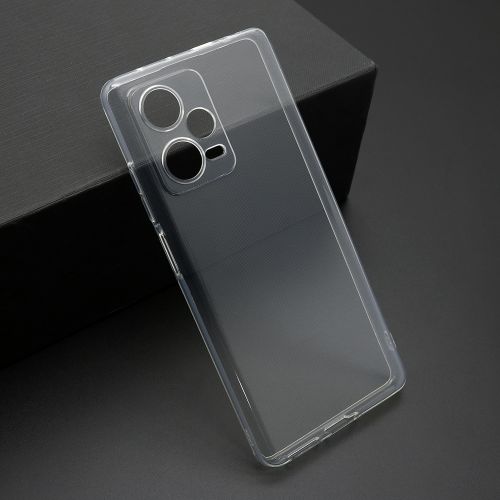 Futrola ultra tanki PROTECT silikon za Xiaomi Redmi Note 12 Pro Plus providna (bela) (MS).