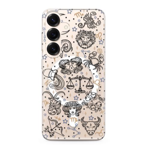 Futrola silikonska print MagSafe za Samsung S931 Galaxy S25 5G zodiac (MS).