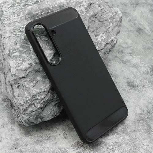 Silikonska futrola BRUSHED za Samsung S936 Galaxy S25 Plus 5G crna (MS).