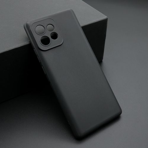 Futrola ultra tanki KOLOR za Motorola Edge 40 Pro crna (MS).