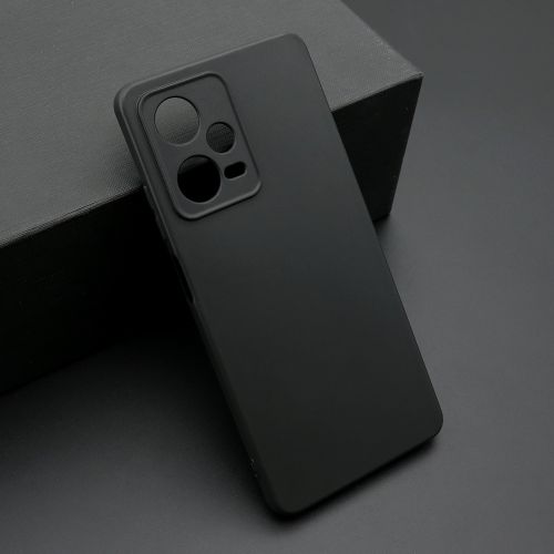 Futrola ultra tanki KOLOR za Xiaomi Redmi Note 12 Pro 5G crna (MS).