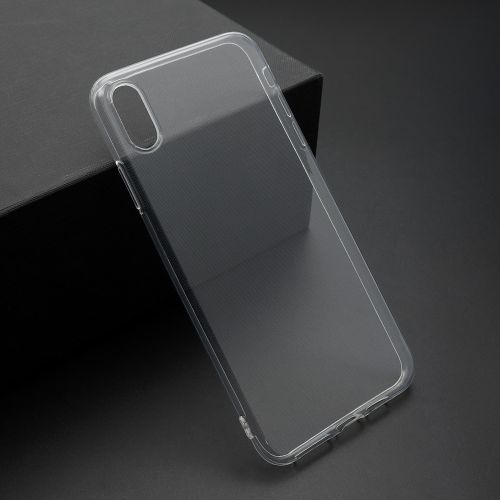 Futrola ultra tanki PROTECT silikon za iPhone XS Max providna (bela) (MS).