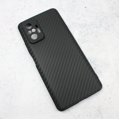 Futrola Carbon fiber za Xiaomi Redmi Note 10 Pro/Redmi Note 10 Pro Max crna.