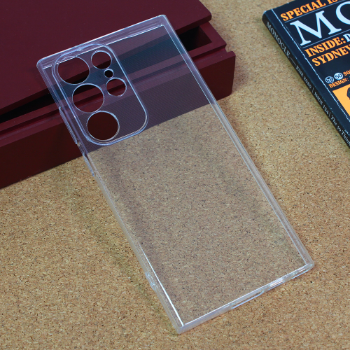 Silikonska futrola Ultra Thin za Samsung Galaxy S23 Ultra Transparent.