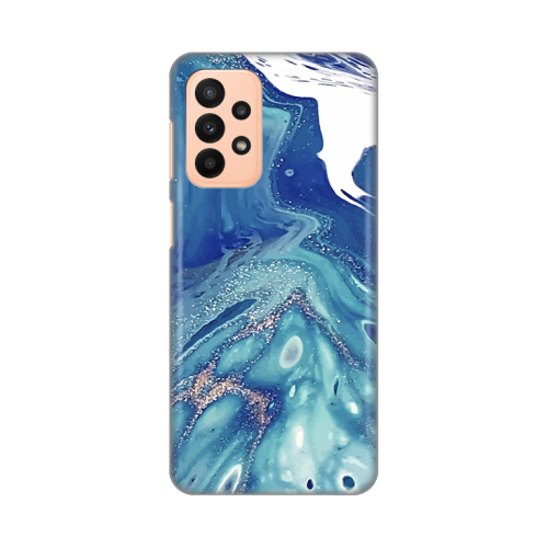 Silikonska futrola print za Samsung A235 Galaxy A23 Blue Marble.