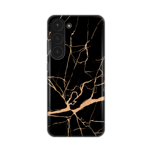 Silikonska futrola print za Samsung S911B Galaxy S23 All Black.