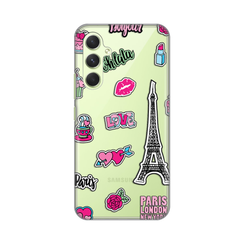 Silikonska futrola print Skin za Samsung A546B Galaxy A54 5G Love Paris.