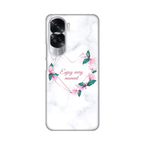 Silikonska futrola print za Huawei Honor 90 Lite Enjoy Every Moments.