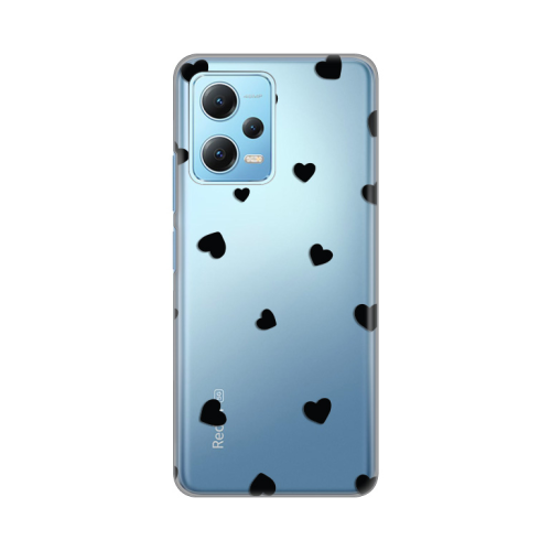 Silikonska futrola print Skin za Xiaomi Redmi Note 12 4G (EU) Hearts.