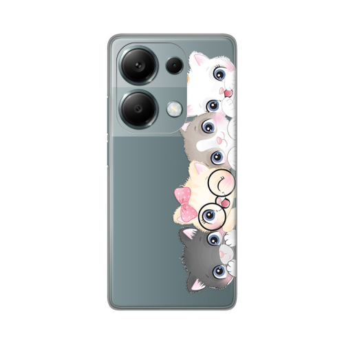 Silikonska futrola print Skin za Xiaomi Redmi Note 13 Pro 4G (EU) Cats.