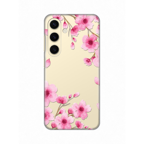 Silikonska futrola print Skin za Samsung S921B Galaxy S24 Rose Flowers.