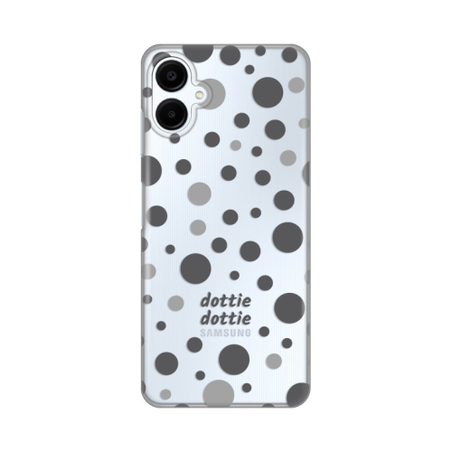 Silikonska futrola print Skin za Samsung A065F Galaxy A06 Dottie Dottie Gray.