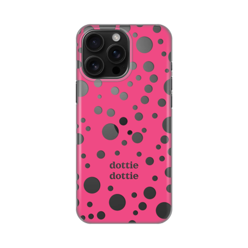 Silikonska futrola print Skin za iPhone 16 Pro Max 6.9 Dottie Dottie Pink.