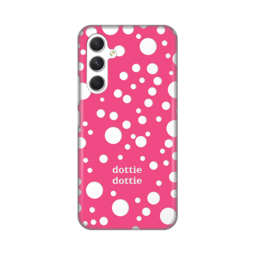 Silikonska futrola print Skin za Samsung A546B Galaxy A54 5G Dottie Dottie Pink.