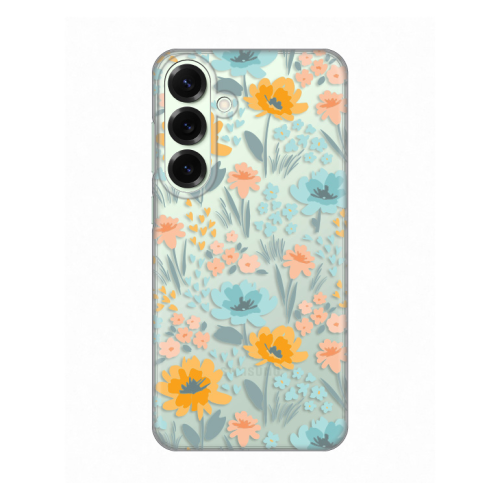 Silikonska futrola print Skin za Samsung S936 Galaxy S25 Plus Lovely Flowers.