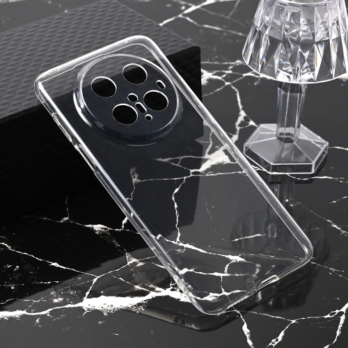 Silikonska futrola Ultra Thin za Huawei Mate 70 Pro/70 Pro Plus Transparent.