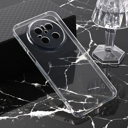 Silikonska futrola Ultra Thin za Huawei Mate 70 Transparent.