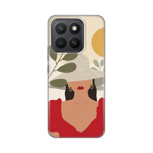 Silikonska futrola print za Huawei Honor X8c Summer Girl.