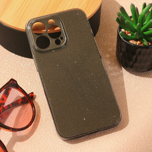 Futrola Sparkle Dust za iPhone 13 Pro crna.