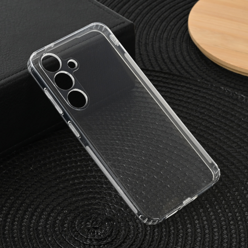 Silikonska futrola Ultra Thin with pluggy za Samsung S921B Galaxy S24 Transparent.