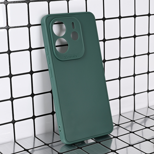 Futrola 3D Camera za Xiaomi Redmi Note 14 4G (SRB) tamno zelena.