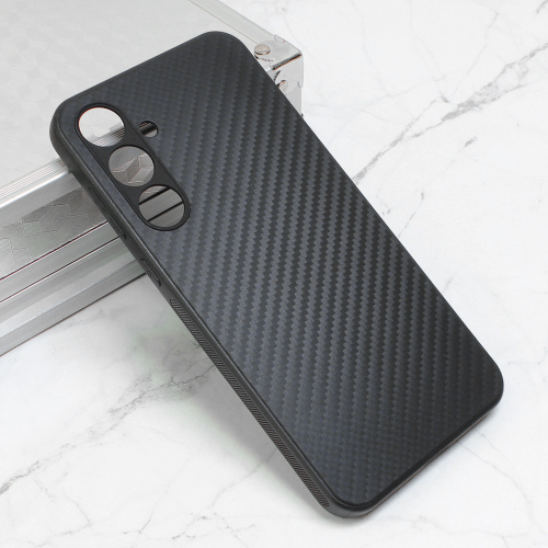 Futrola Carbon fiber za Samsung A356B Galaxy A35 5G crna.