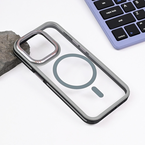 Futrola Magsafe Trendy za iPhone 15 Pro 6.1 siva.