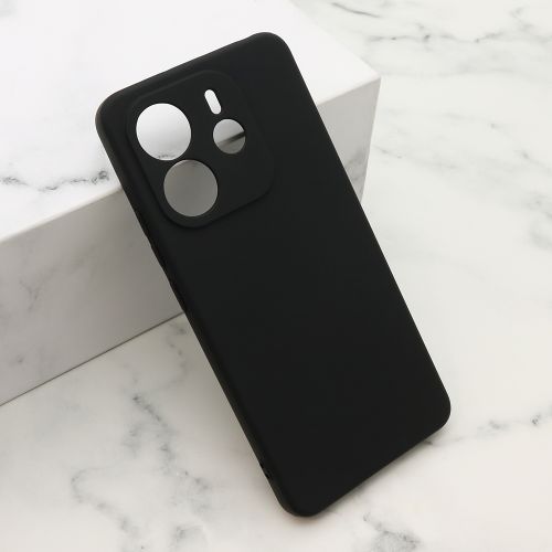 Futrola Soft Silicone za Xiaomi Redmi Note 14 4G crna (MS).