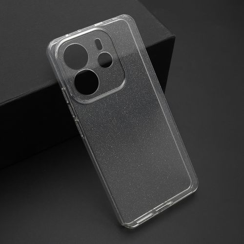 Futrola SPARKLING za Xiaomi Redmi Note 14 4G providna (MS).