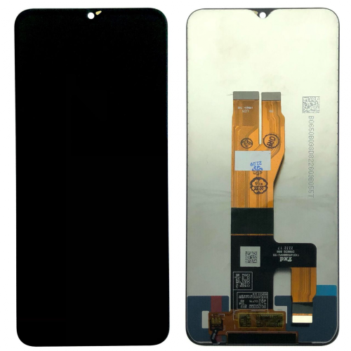 LCD Displej / ekran za Realme C30 + touchscreen Black CHO.