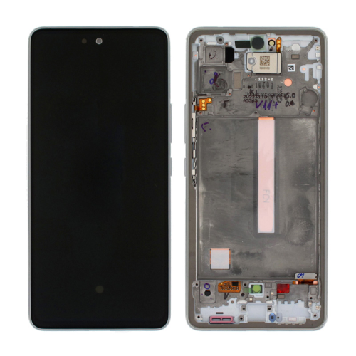 LCD Displej / ekran za Samsung A536 Galaxy A53 5G + touchscreen + frame Black Service Pack ORG/GH82-28024A.