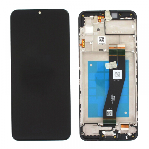 LCD Displej / ekran za Samsung A025/Galaxy A02s + touchscreen + frame Black CHO (161mm).
