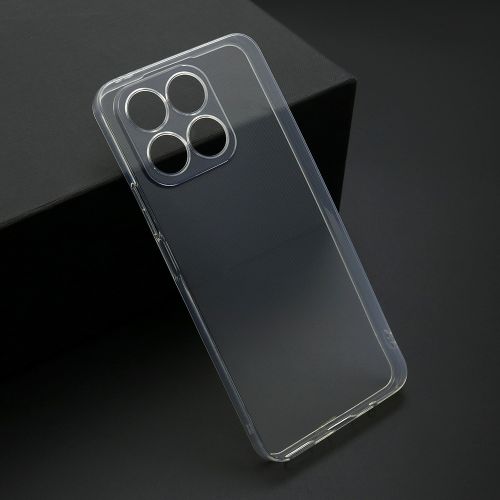 Futrola ultra tanki PROTECT silikon za Huawei Honor X8a providna (bela) (MS).