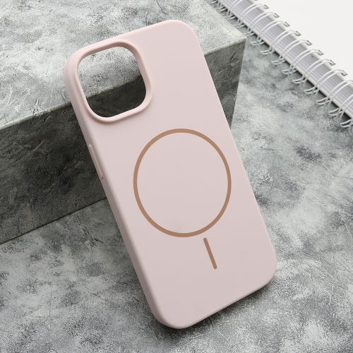 Futrola FLEX MagSafe za iPhone 15 roze (MS).