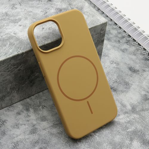 Futrola FLEX MagSafe za iphone 13 (6.1) zlatna (MS).