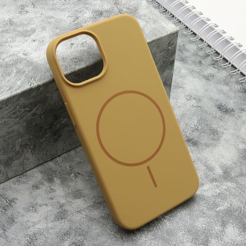 Futrola FLEX MagSafe za iPhone 14 (6.1) zlatna (MS).