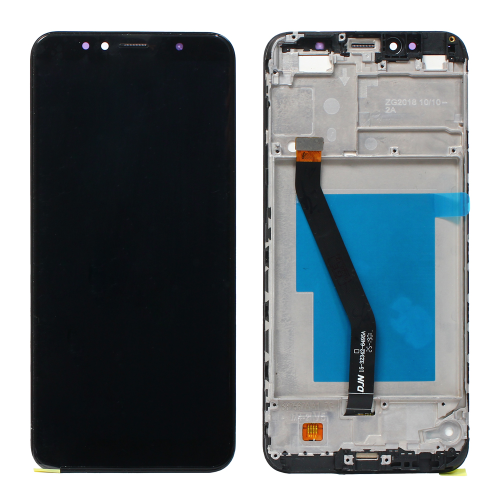 LCD Displej / ekran za Huawei Y6 2018/Honor 7A+touch screen crni+frame.
