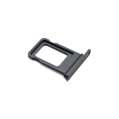 Ulozak za SIM za Iphone 12 black (Single Sim) (MS).