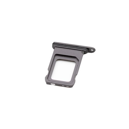 Ulozak za SIM za Iphone 11 black (MS).
