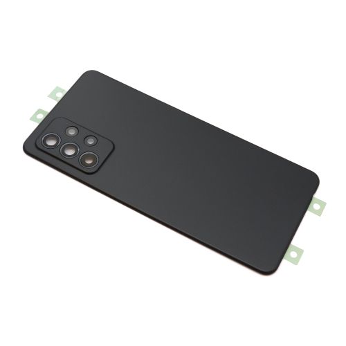 Poklopac baterije za Samsung A525F Galaxy A52 + staklo kamere black (NO LOGO) (MS).