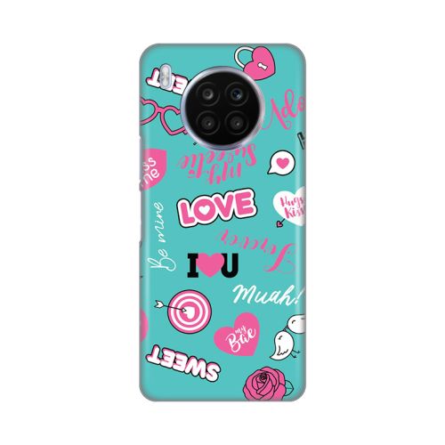 Silikonska futrola print za Huawei Honor 50 Lite/Nova 8i Love.