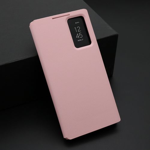 Futrola BI FOLD Smart Window za Samsung S928 Galaxy S24 Ultra 5G roze (MS).
