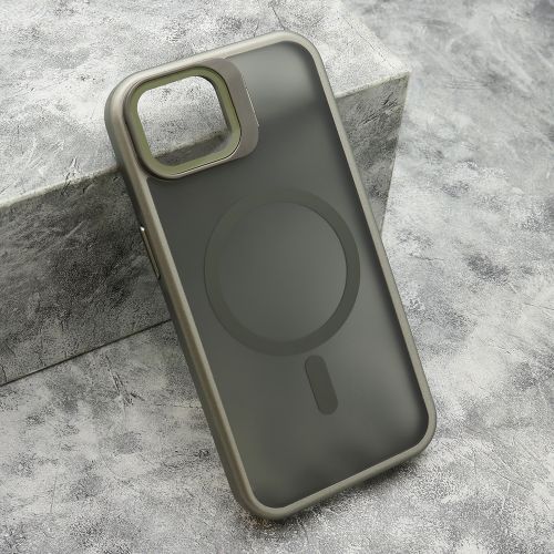 Futrola DARK DROP MagSafe za iPhone 16e siva (MS).