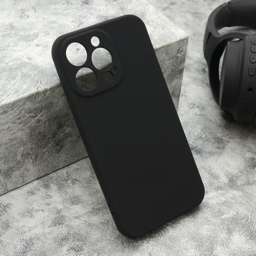 Futrola VELVET TOUCH za iPhone 13 Pro (6.1) crna (MS).