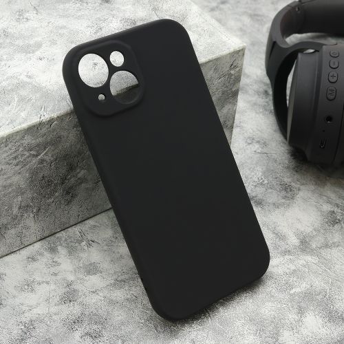 Futrola VELVET TOUCH za iPhone 15 crna (MS).