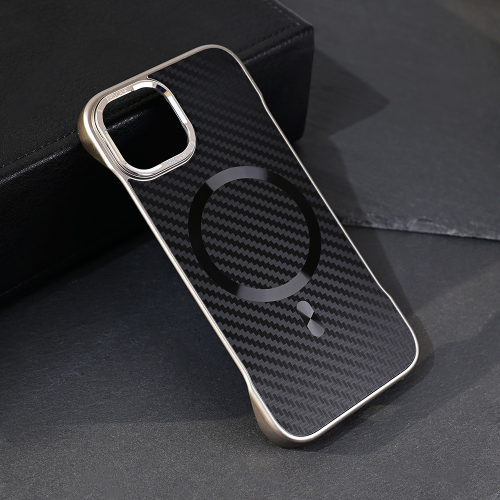 Futrola Magsafe Carbon za iPhone 13 crna.