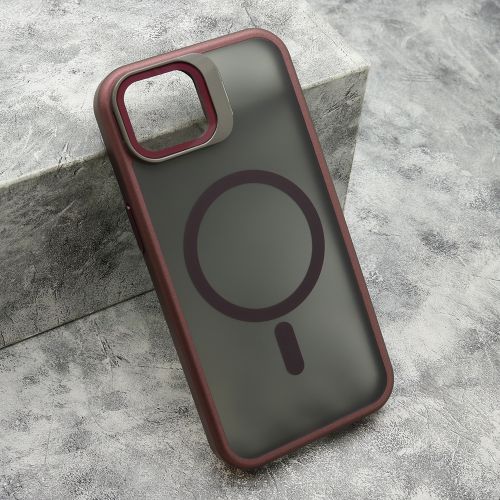 Futrola DARK DROP MagSafe za iPhone 16e bordo (MS).