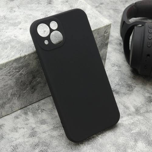 Futrola VELVET TOUCH za iPhone 13 (6.1) crna (MS).