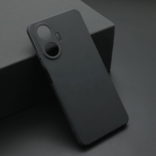 Futrola ultra tanki KOLOR za Realme C55 crna (MS).